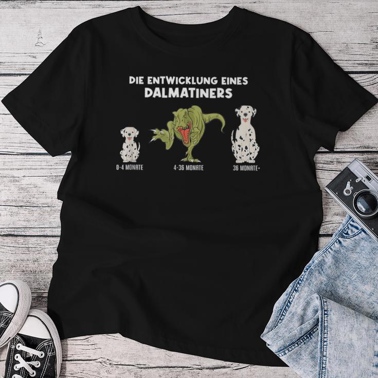 Die Entwicklung Eines Dalmatians Mama Dalmatian T-shirt Frauen Lustige Geschenke