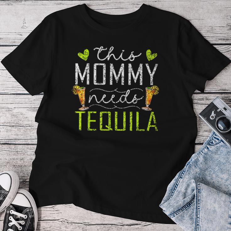 Diese Mami Braucht Tequila Tequilas Saufen Trinken Tequila T-shirt Frauen Lustige Geschenke