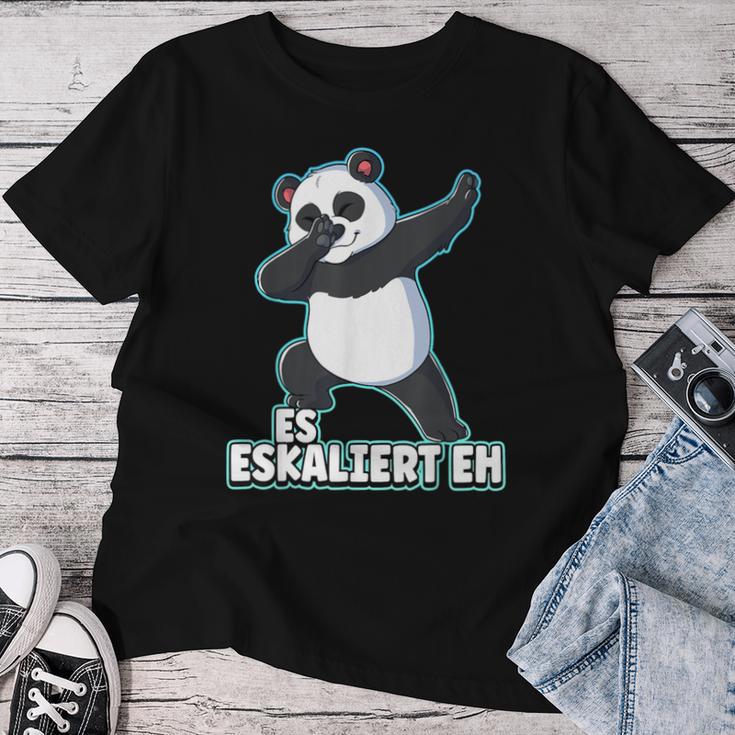 Es Eskaliert Eh Panda S T-shirt Frauen Lustige Geschenke