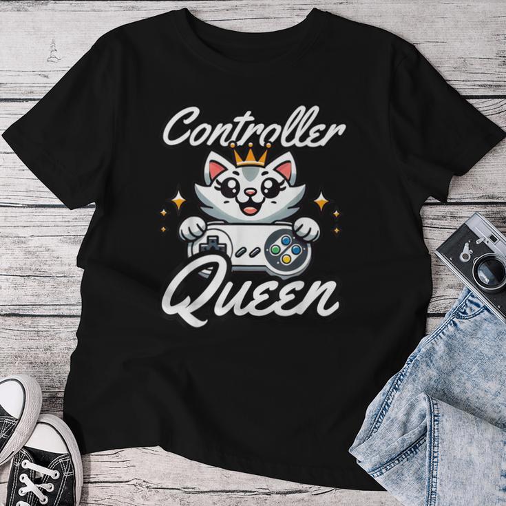 Gamer Girl Cat Gaming Cuteideo Game Girls T-shirt Frauen Lustige Geschenke