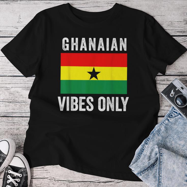 Ghana-Flagge Für Männer Und Frauen Ghanaischer Stolz Wurzeln Heritage Roots T-shirt Frauen Lustige Geschenke