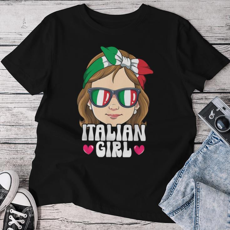 Italian Girl Italy T-shirt Frauen Lustige Geschenke