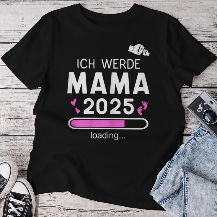 Mama 2025 Loading Ich Werde Mama 2025 Mama 2025 T-shirt Frauen Lustige Geschenke