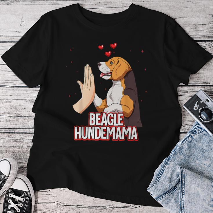 Mama Beagle T-shirt Frauen Lustige Geschenke