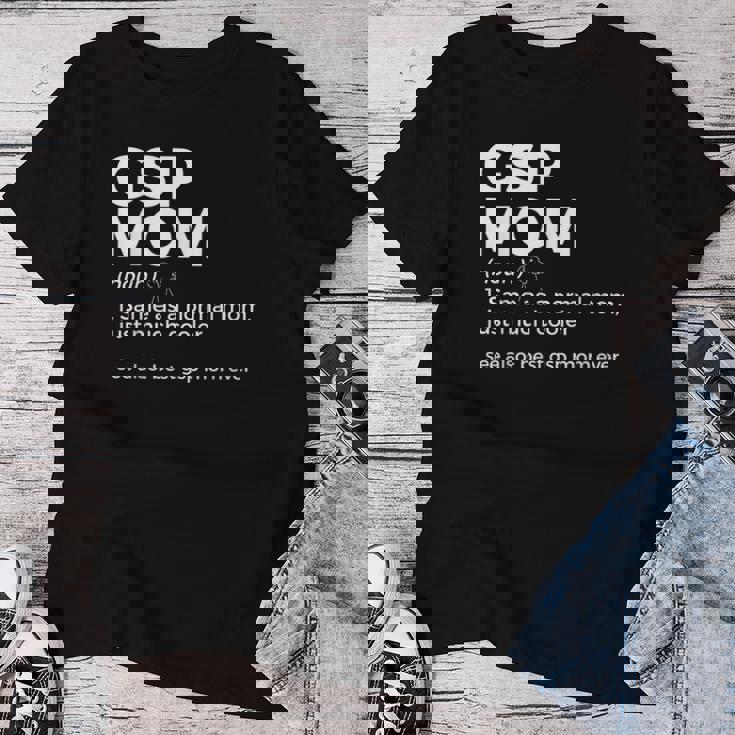 Mejor Gsp Mom Ever Definition Alemán De Pelo Corto Puntero Camiseta de mujer Regalos divertidos