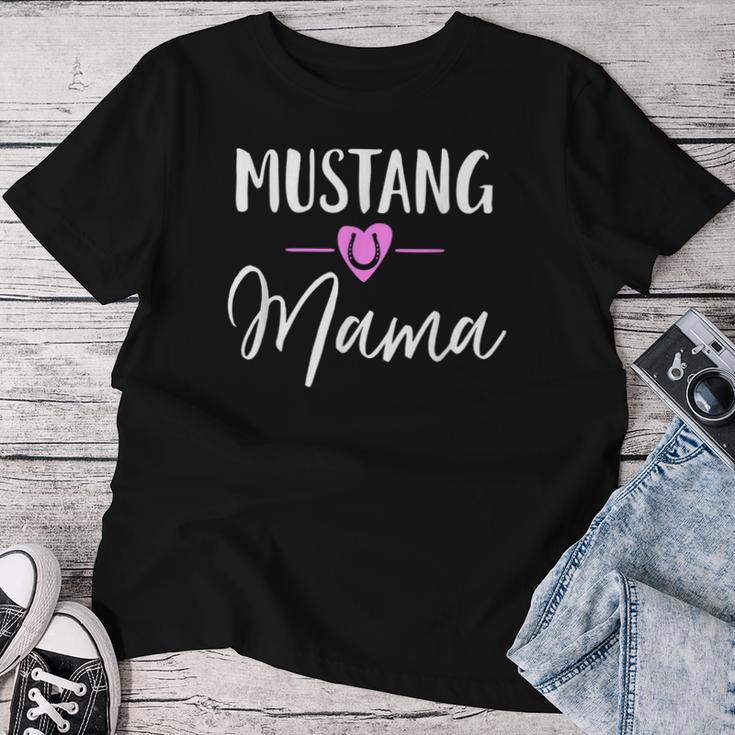 Mustang Horse Mama T-shirt Frauen Lustige Geschenke