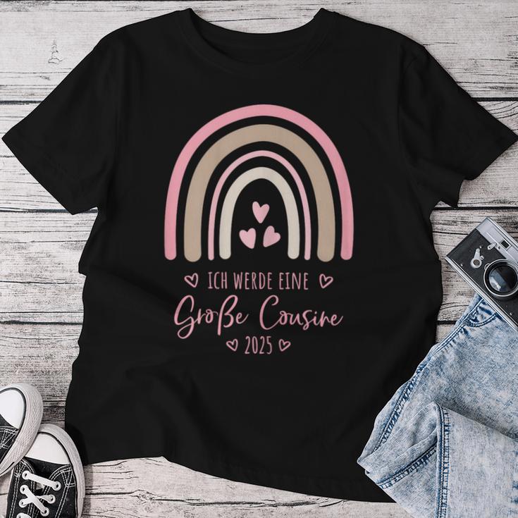 Nachwuchserkunden Große Cousin 2025 Rainbow Children's T-shirt Frauen Lustige Geschenke