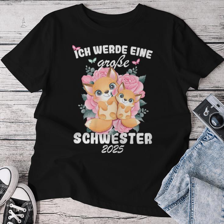 Nachwuchserkunden Ich Werde Große Schwester 2025 T-shirt Frauen Lustige Geschenke