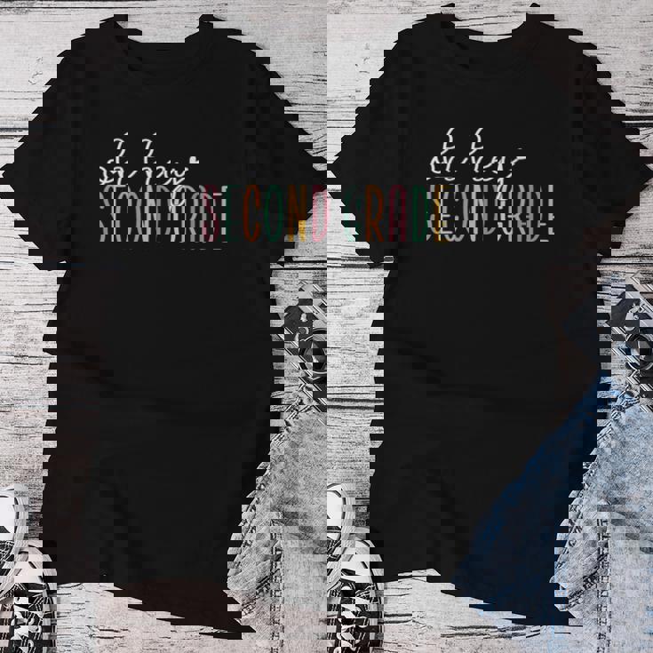 Oh Hey Second Grade Cute 2Nd Grade Team Students Teachers Women T-shirt Unique Gifts