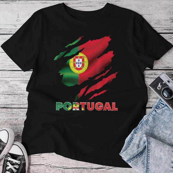 Portuguese Flag Women's Children's Portugal T-shirt Frauen Lustige Geschenke