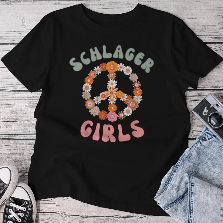 Schlager Girls Schlager Damen Outfit Schlagerparty Frauen T-shirt Frauen Lustige Geschenke