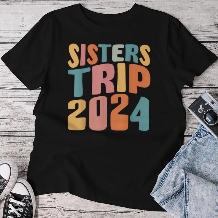 Schwestern Reise 2024 T-shirt Frauen Lustige Geschenke