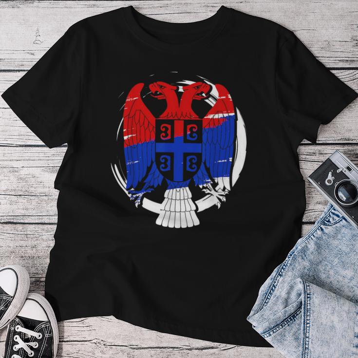 Serbia Balkan Belgrade Zagreb Srbija T-shirt Frauen Lustige Geschenke