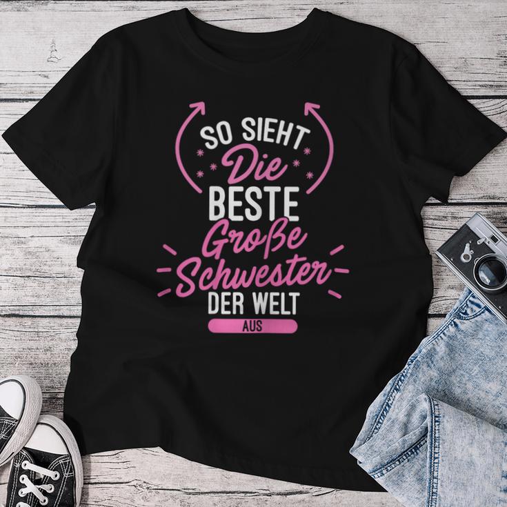 So Sieht Die Beste Schwester Der Welt Aus T-shirt Frauen Lustige Geschenke