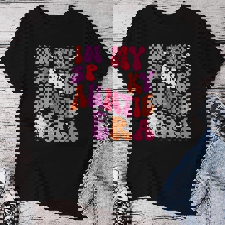 In My Spooky Auntie Era Auntie Halloween Spooky Aunt Women T-shirt Unique Gifts