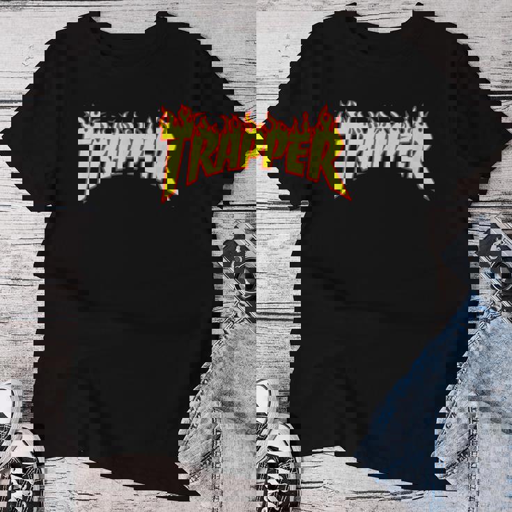Trapper Divertente Dicendo Sarcastica Novità Hip Hop Cool Maglietta da donna Regalos divertidos