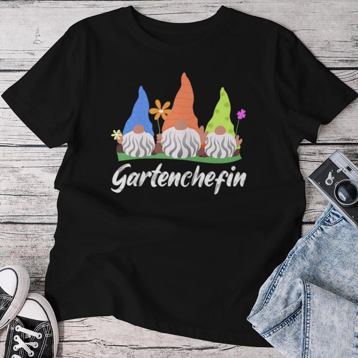 Women's Garden Chef Garden Gnome Gardening For Gardener T-shirt Frauen Lustige Geschenke