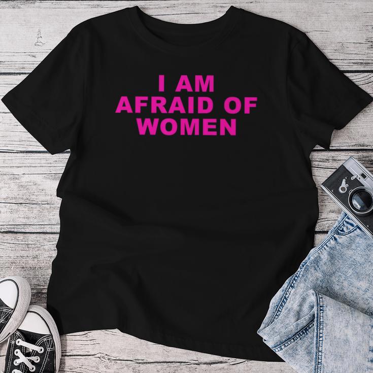 Women's Ich Habe Angst T-shirt Frauen Lustige Geschenke