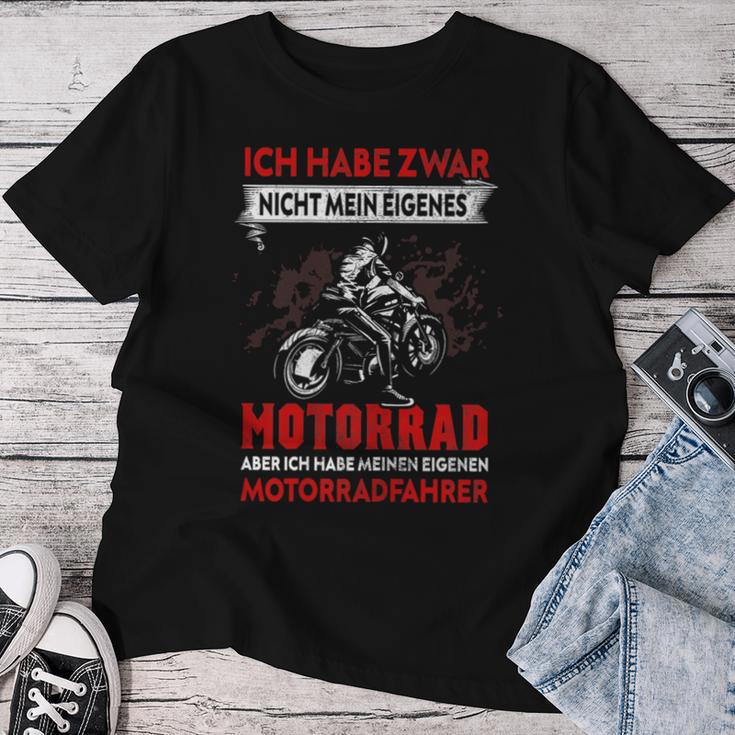 Women's Ich Habe Nicht Mein Own Motorcycle Motorcycle Rider T-shirt Frauen Lustige Geschenke