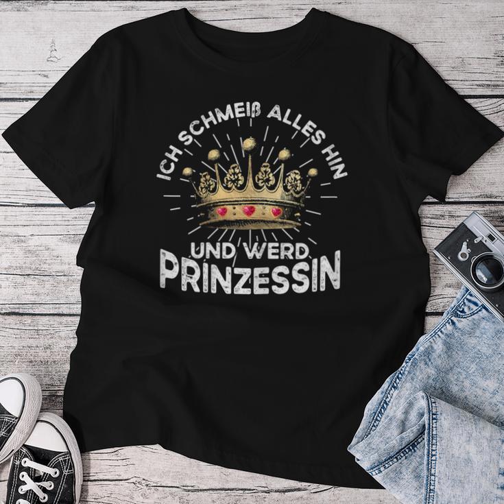 Women's Ich Schmeiß Alles Hin Und Werd T-shirt Frauen Lustige Geschenke