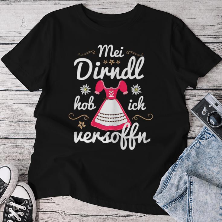 Women's Mei Dirndl Hob Iersoffn Sayings Oktoberfest Women's T-shirt Frauen Lustige Geschenke