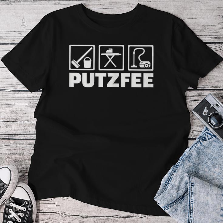 Women's Putzfee T-shirt Frauen Lustige Geschenke