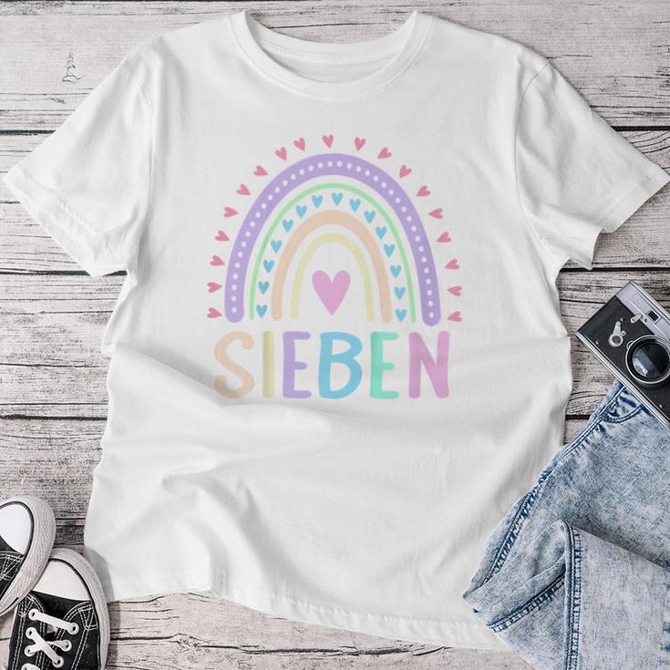 Children's Seven 7 Jahre Mädchen Geburtstag T-shirt Frauen Lustige Geschenke