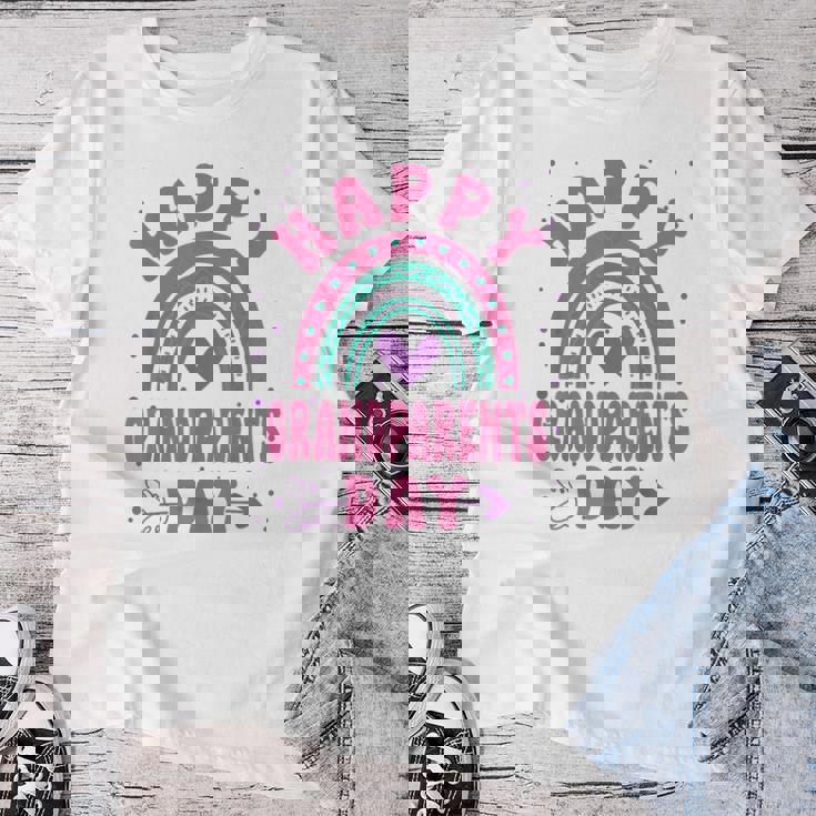 Happy Grandparents Day Grandparents Day For Girls Boys Women T-shirt Unique Gifts