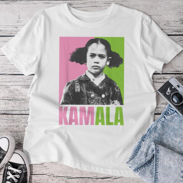 Kamala Harris Girl Cute Melanin Retrointage History T-shirt Frauen Lustige Geschenke