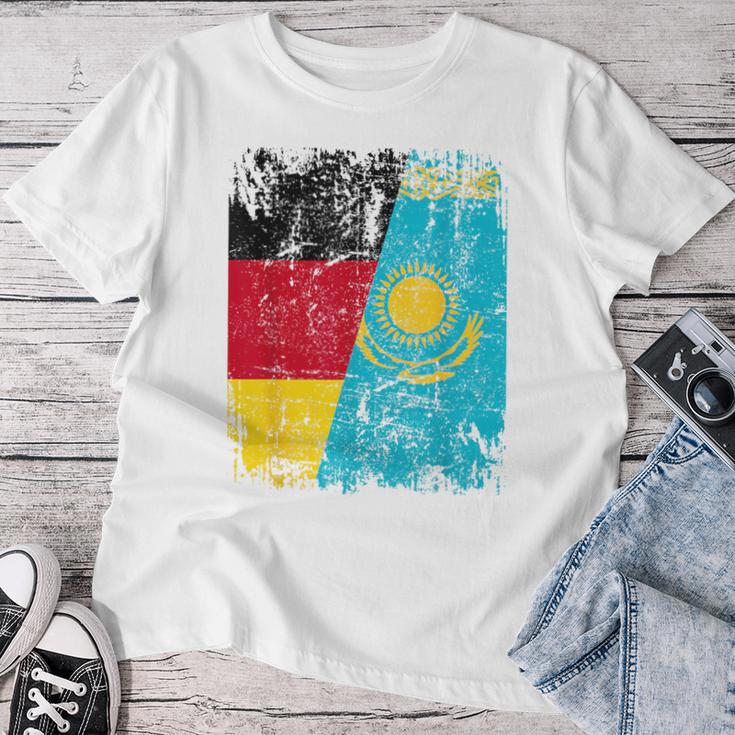 Kazakhstan Germany Flag Children Kazakh T-shirt Frauen Lustige Geschenke