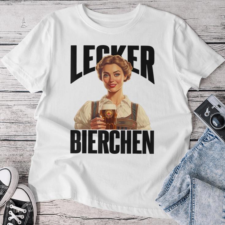 Lecker Bierchen Women's T-shirt Frauen Lustige Geschenke