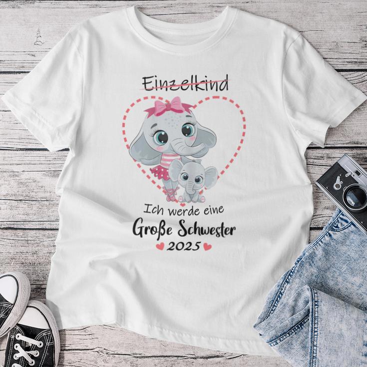 Nachwuchserkunden Ich Werde Große Schwester 2025 T-shirt Frauen Lustige Geschenke