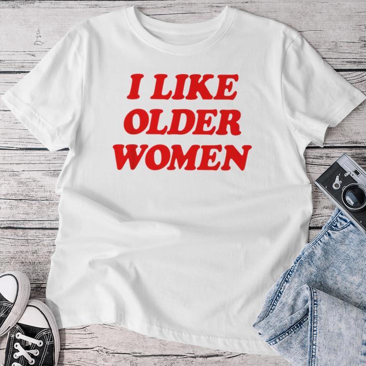 I Like Older T-shirt Frauen Lustige Geschenke