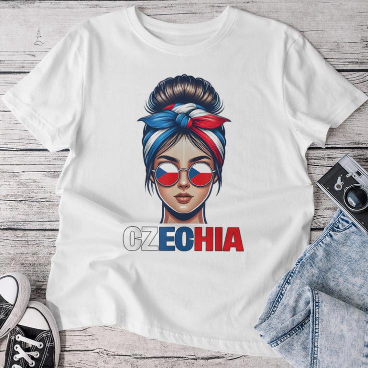 Tschechien Mädchen Tschechien Mädchen Tschechien Flagge T-shirt Frauen Lustige Geschenke