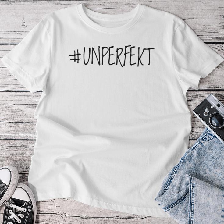 Unperfect Women's Not Perfect Imperfect T-shirt Frauen Lustige Geschenke