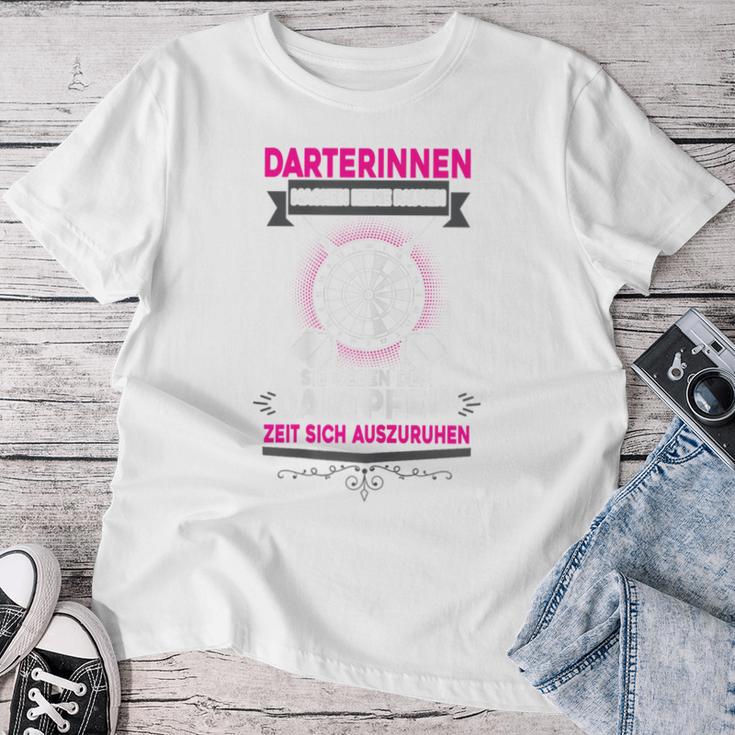 Women's Dartter Machen Keine Pausen Darts Dart Dart T-shirt Frauen Lustige Geschenke