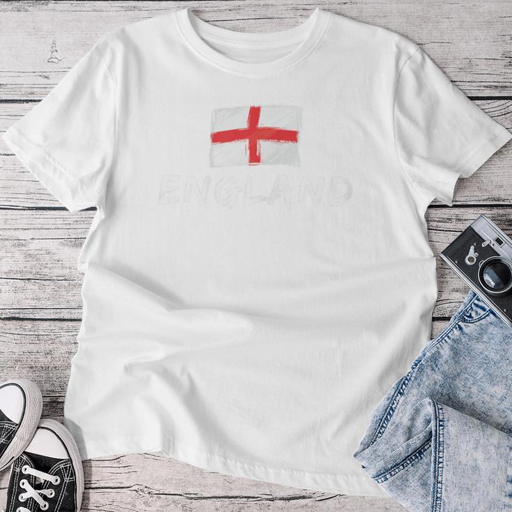 Women's England Blue T-shirt Frauen Lustige Geschenke