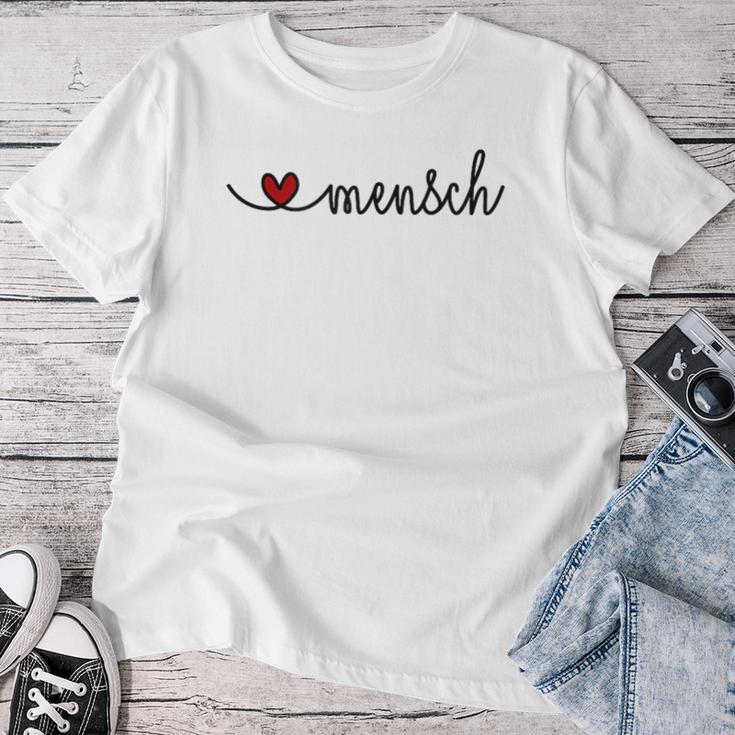 Women's Herzmensch Herzensmensch Lieblingfreund Bff Slogan T-shirt Frauen Lustige Geschenke