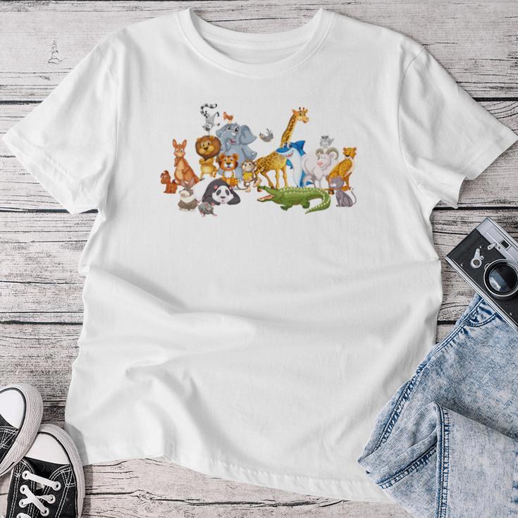 Zoo Tiere Jungen Mädchen Zoo T-shirt Frauen Lustige Geschenke