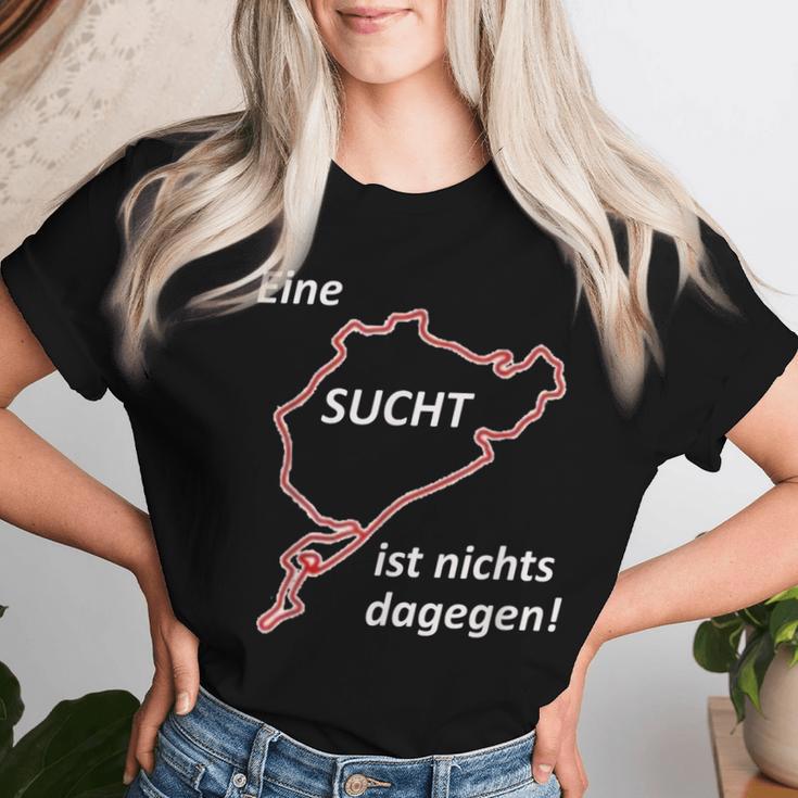 24H Rennenln Nordschleife Nürburgring Women's T-shirt Frauen Geschenke für Sie