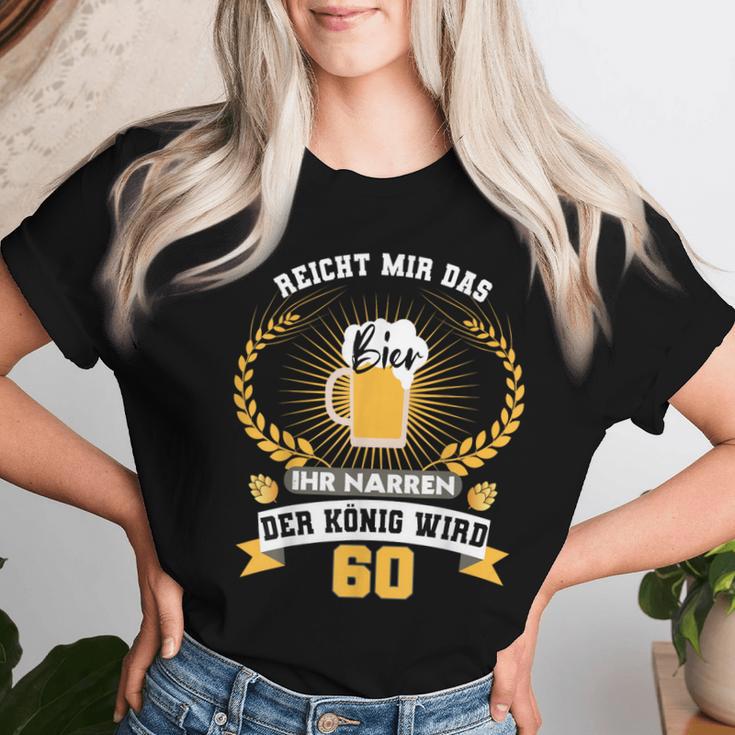 60Th Birthday 60 Beer Drinker T-shirt Frauen Geschenke für Sie