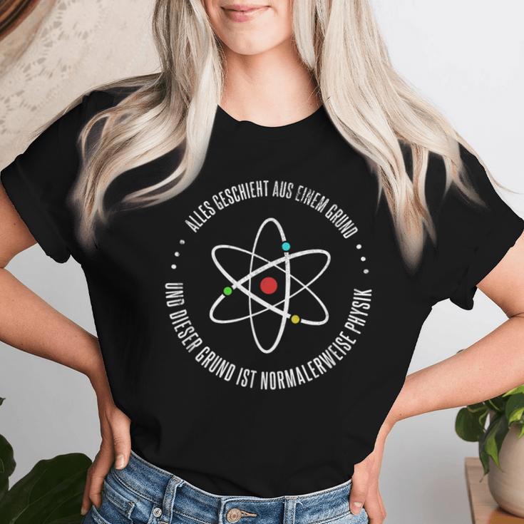 Alles Geschiecht Aus Einer Grund Physik Physiker Teacher T-shirt Frauen Geschenke für Sie