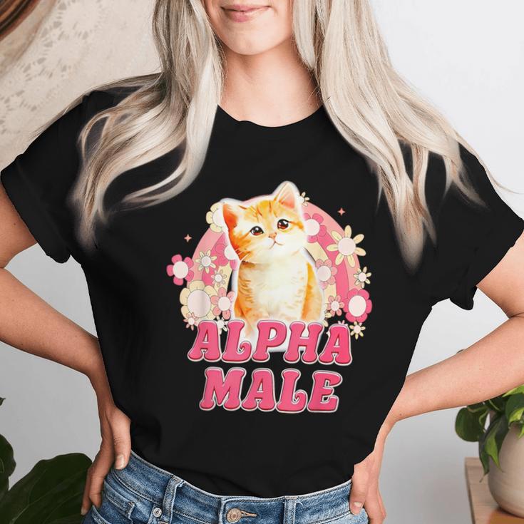 Alpha Male Cat Kitten For Women T-shirt Frauen Geschenke für Sie