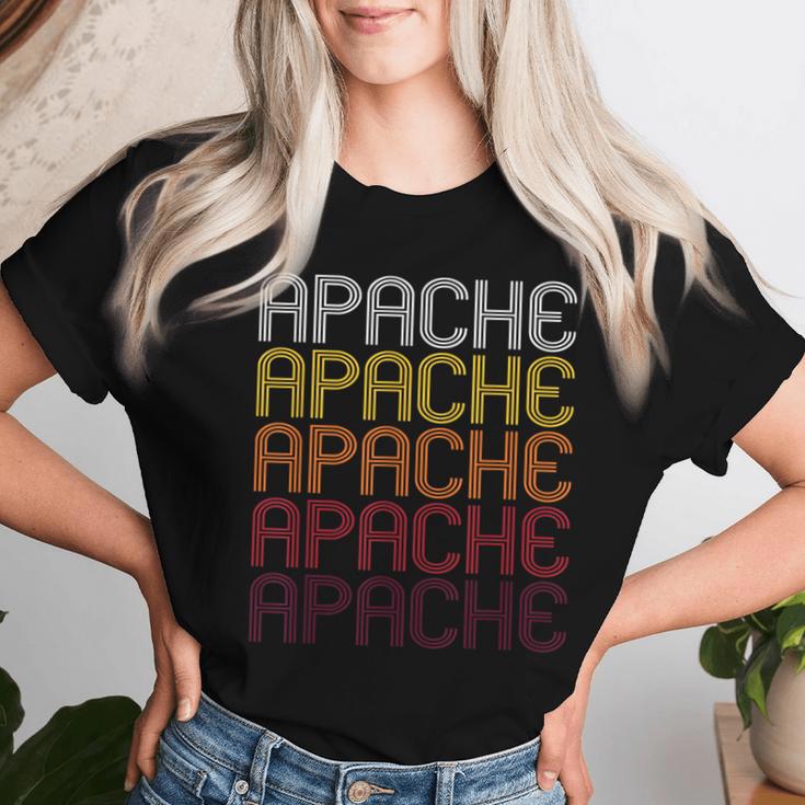 Apache Ok Intage Style Oklahoma T-shirt Frauen Geschenke für Sie