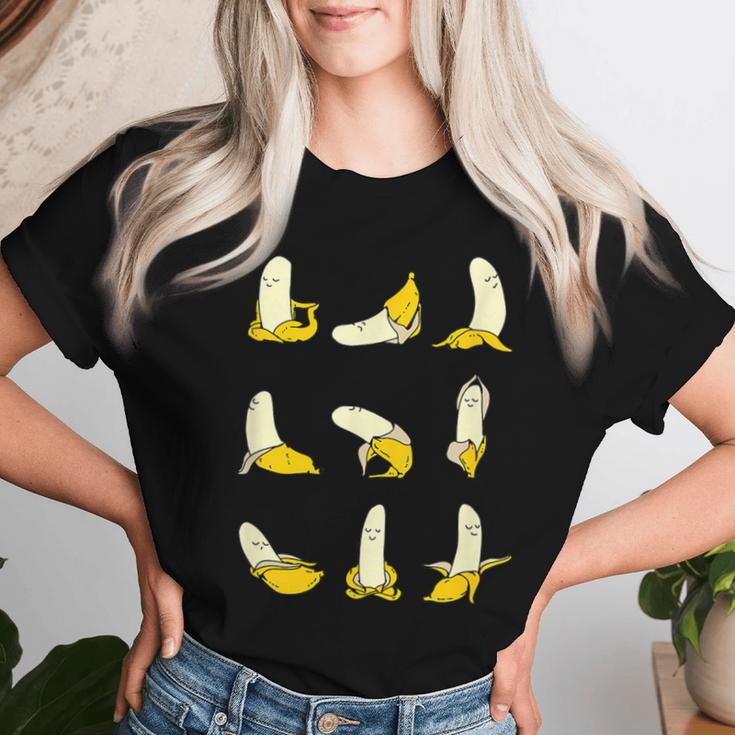 Banana Yoga T-shirt Frauen Geschenke für Sie