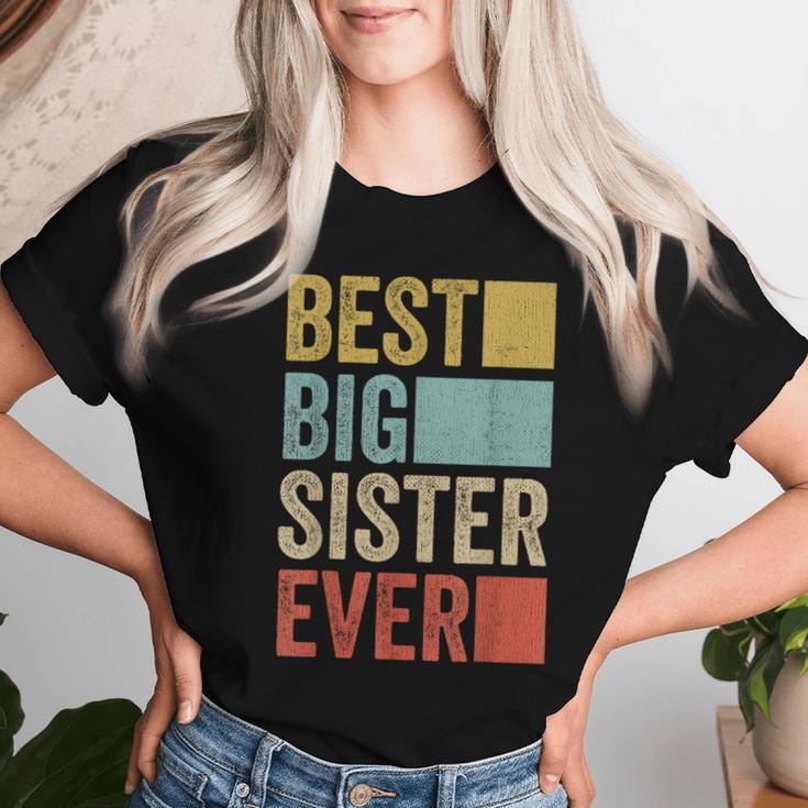 Best Big Sister Ever Big Sister T-shirt Frauen Geschenke für Sie