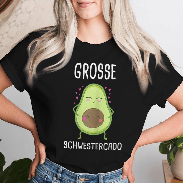 Big Sister Cado Avocado Sister T-shirt Frauen Geschenke für Sie