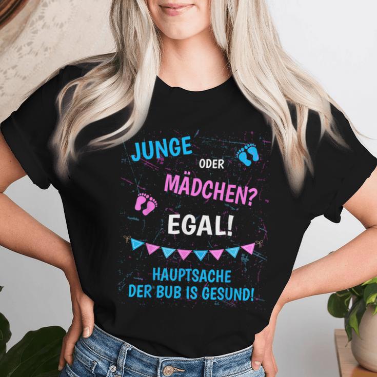 Boy Or Girl Egal Mauptsache Der Bub Ist Gesunde T-shirt Frauen Geschenke für Sie