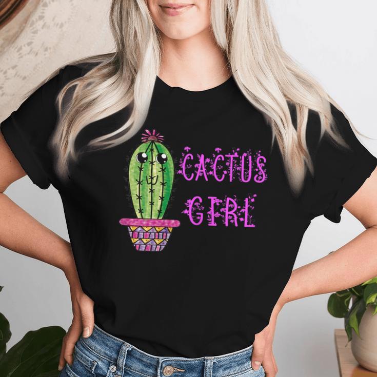 Cactus Girl Cactus Girl Cute Cactus Plants Cactus T-shirt Frauen Geschenke für Sie