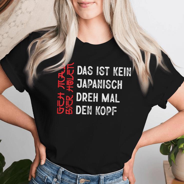 Das Ist Kein Japanisch Sauf Beer Drinker T-shirt Frauen Geschenke für Sie